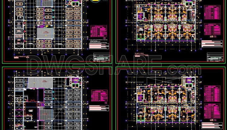 148. Download Cad Drawings Of A 5-star Hotel With A Casino (3)