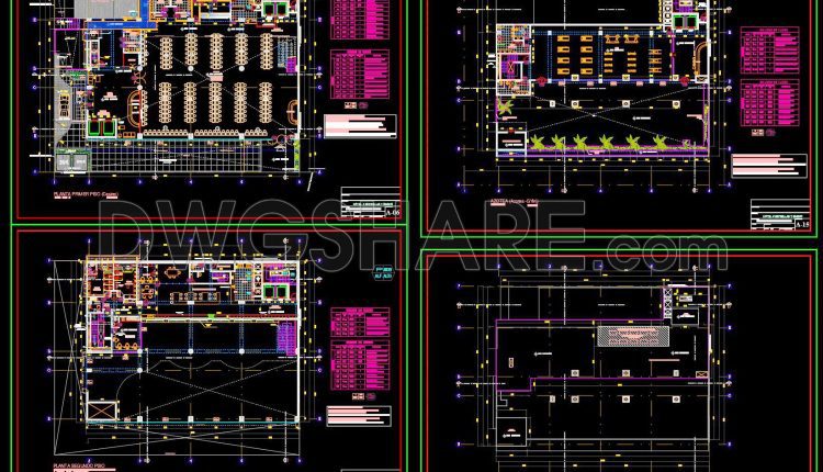 148. Download Cad Drawings Of A 5-star Hotel With A Casino (4)