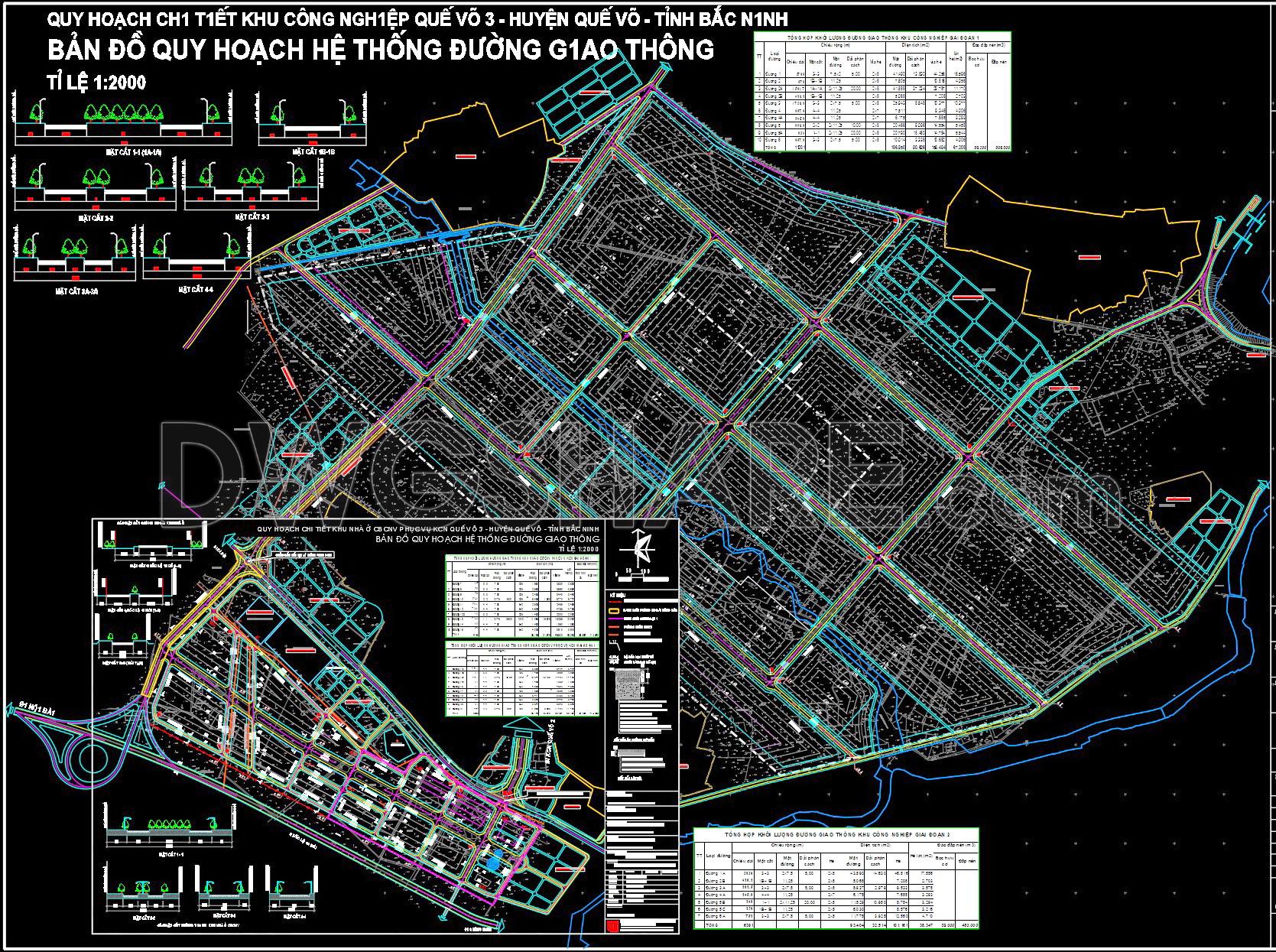 157. Download Detailed Traffic Planning Map Cad Drawing (1)