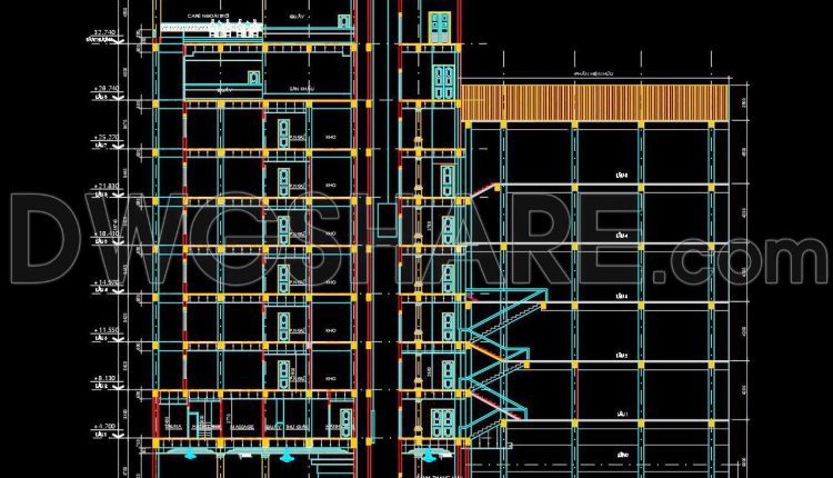 171. Download The Architectural Drawings Of The 8-storey Majestic Hotel With A Total Floor Area Of 22,400 M2 (7)
