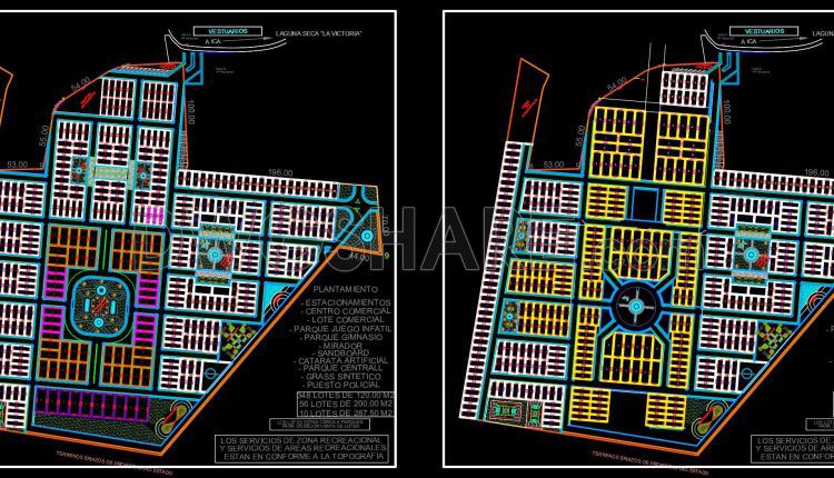 178. Download The Autocad File For The Oasis De America Project Subdivision Plan (2)