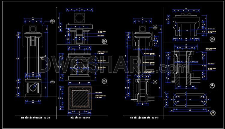 224. Download Classic European Gate & Fence Design Cad Drawings (dwg File) (3)