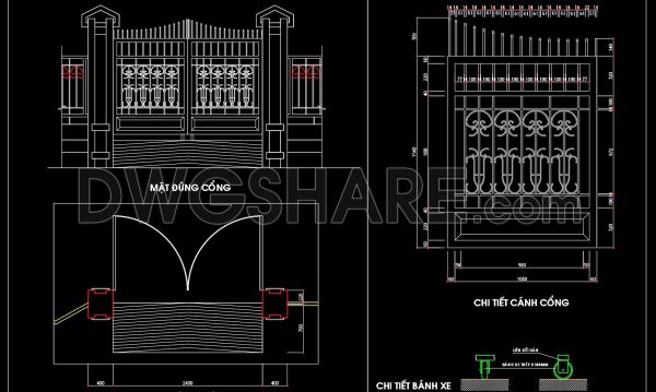 6 months ago
                

                
             341225. Download Classic European Gate & Fence Design CAD Drawings (DWG File)