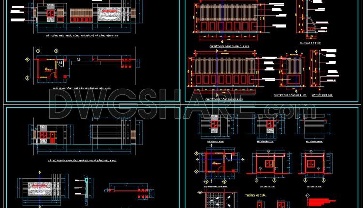 229.-free-download-detailed-cad-drawings-of-the-gate-boundary-wall-and-security-guardhouse-of-a-company
