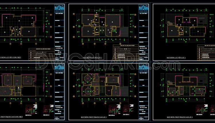 28. Download Full Interior Design Drawing Set For A 2-storey House 8.6m X 17m (3)