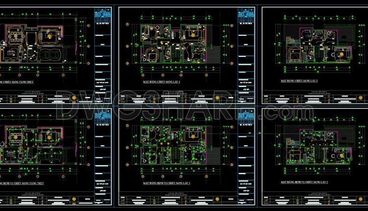 28. Download Full Interior Design Drawing Set For A 2-storey House 8.6m X 17m (4)
