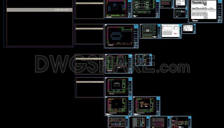 28. Download Full Interior Design Drawing Set For A 2-storey House 8.6m X 17m (7)