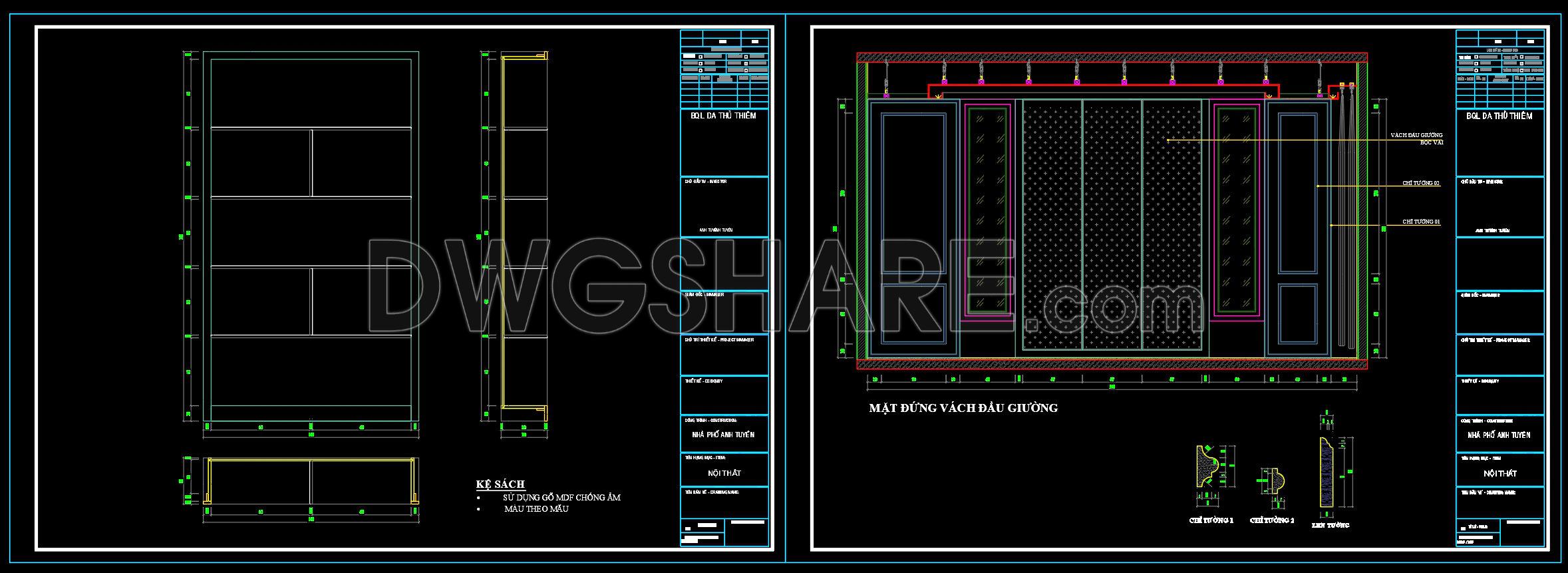 28. Free Download Detailed Cad Drawings Of Master Bedroom Interior Design (2)
