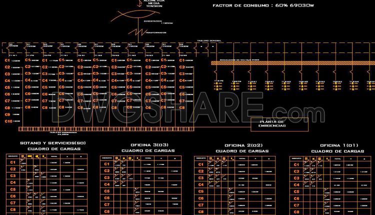 346. Free download of MEP design drawings for a 5-story office building (1)