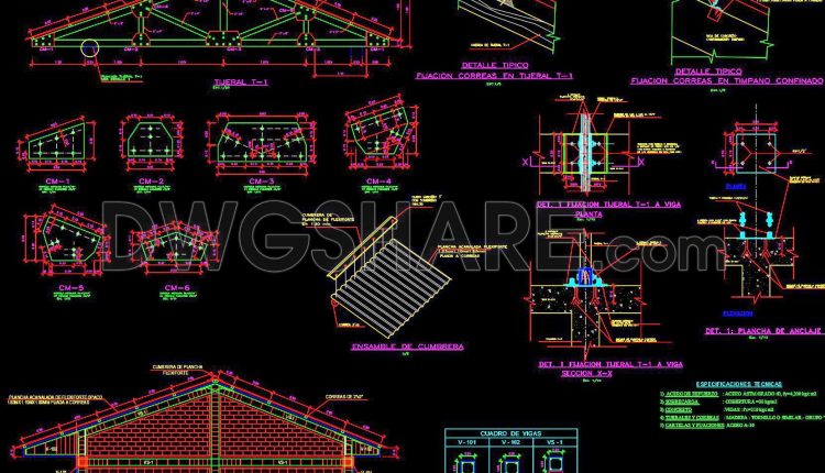 36. Free Download CAD Drawings of Educational Institution (6)