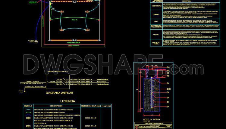 36. Free Download CAD Drawings of Educational Institution (4)