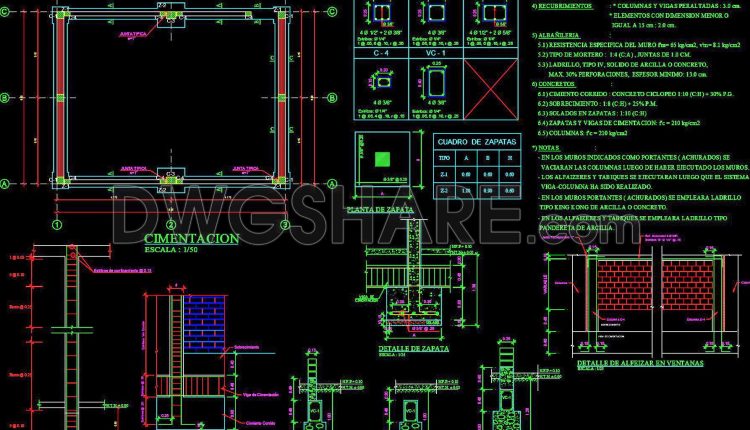 36. Free Download CAD Drawings of Educational Institution (3)
