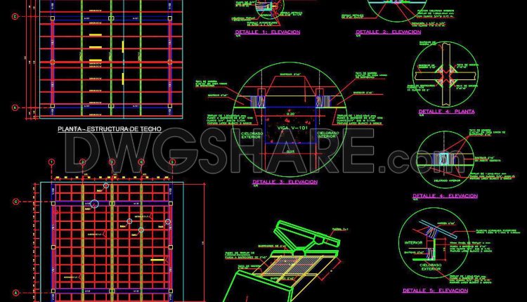 36. Free Download CAD Drawings of Educational Institution (2)