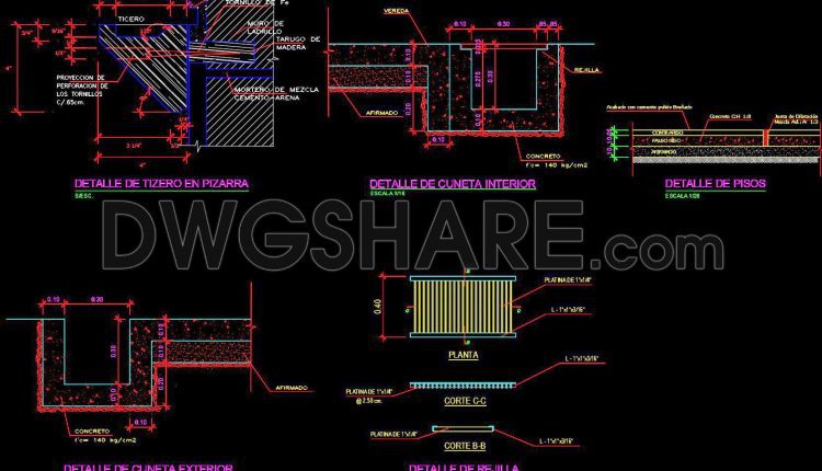36. Free Download CAD Drawings of Educational Institution (1)