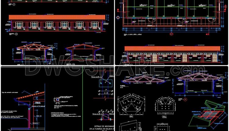 37. Free Download CAD Drawings of Colegio en la Provincia de San Marcos (2)