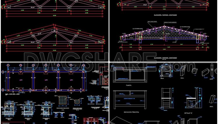 37. Free Download CAD Drawings of Colegio en la Provincia de San Marcos (4)