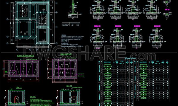 7 months ago
                

                
             266375. Free Download of Structural CAD Drawings for 9.8m x 13.3m Reinforced Concrete Townhouse