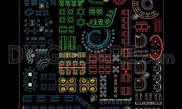 6 months ago
                

                
             2,049376. CAD blocks of modern tables and chairs, dining tables and chairs, sofa seating, and benches