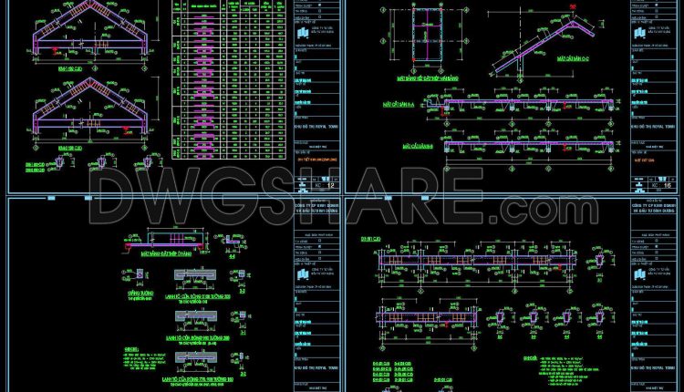 404. Free Download of Structural CAD Drawings for 7.2m x 12.6m Reinforced Concrete Townhouse (3)