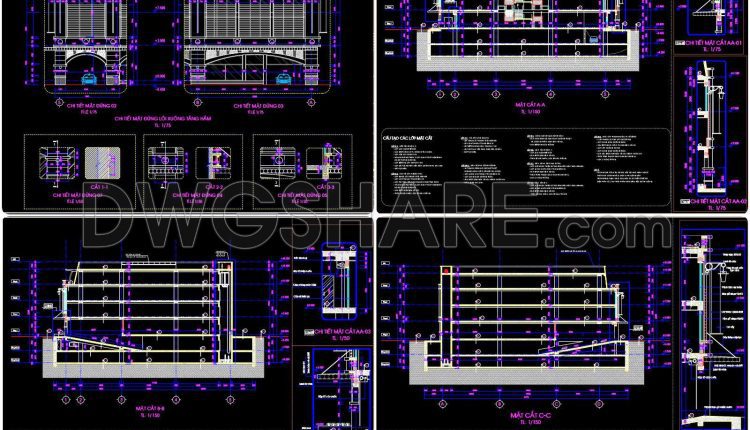 55. Download Architectural Drawings Of A 4-storey Commercial Service Supermarket (4,000 M2) (10)