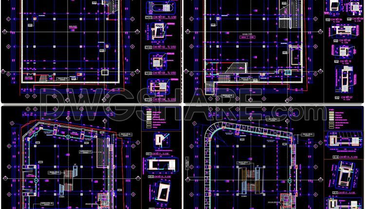 55. Download Architectural Drawings Of A 4-storey Commercial Service Supermarket (4,000 M2) (2)