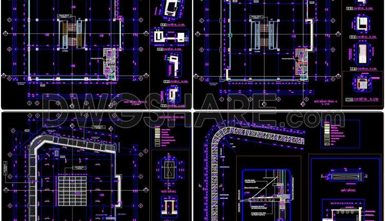 55. Download Architectural Drawings Of A 4-storey Commercial Service Supermarket (4,000 M2) (3)