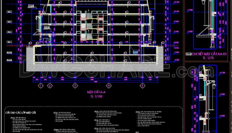 55. Download Architectural Drawings Of A 4-storey Commercial Service Supermarket (4,000 M2) (5)