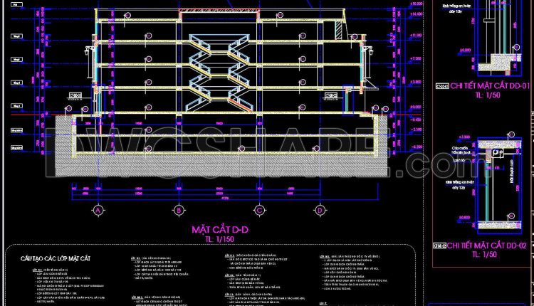 55. Download Architectural Drawings Of A 4-storey Commercial Service Supermarket (4,000 M2) (8)