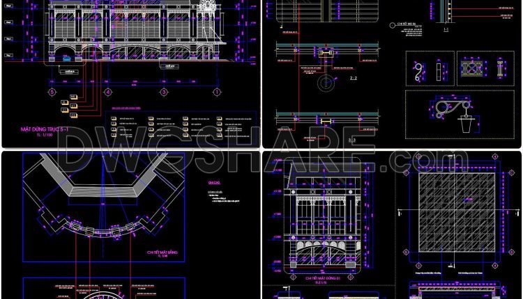 55. Download Architectural Drawings Of A 4-storey Commercial Service Supermarket (4,000 M2) (9)