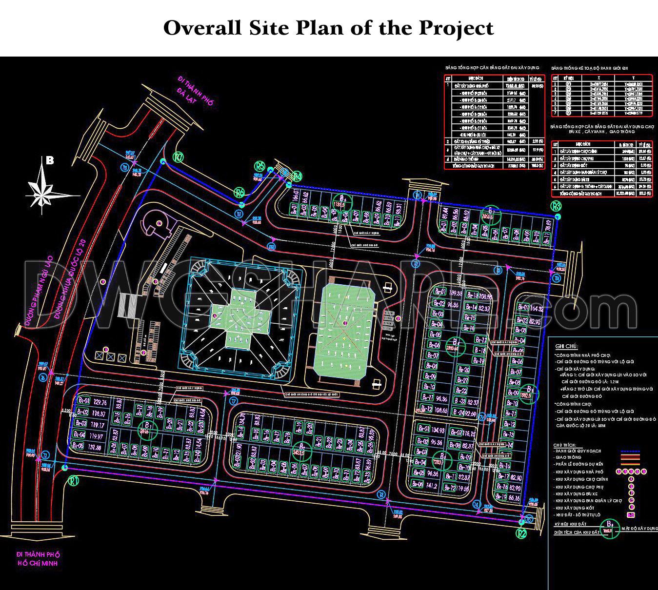 56. Overall Site Plan Of The Project