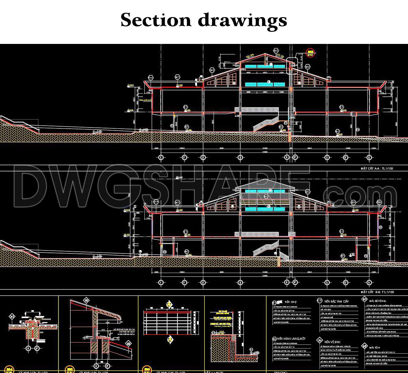 56. Section Drawings