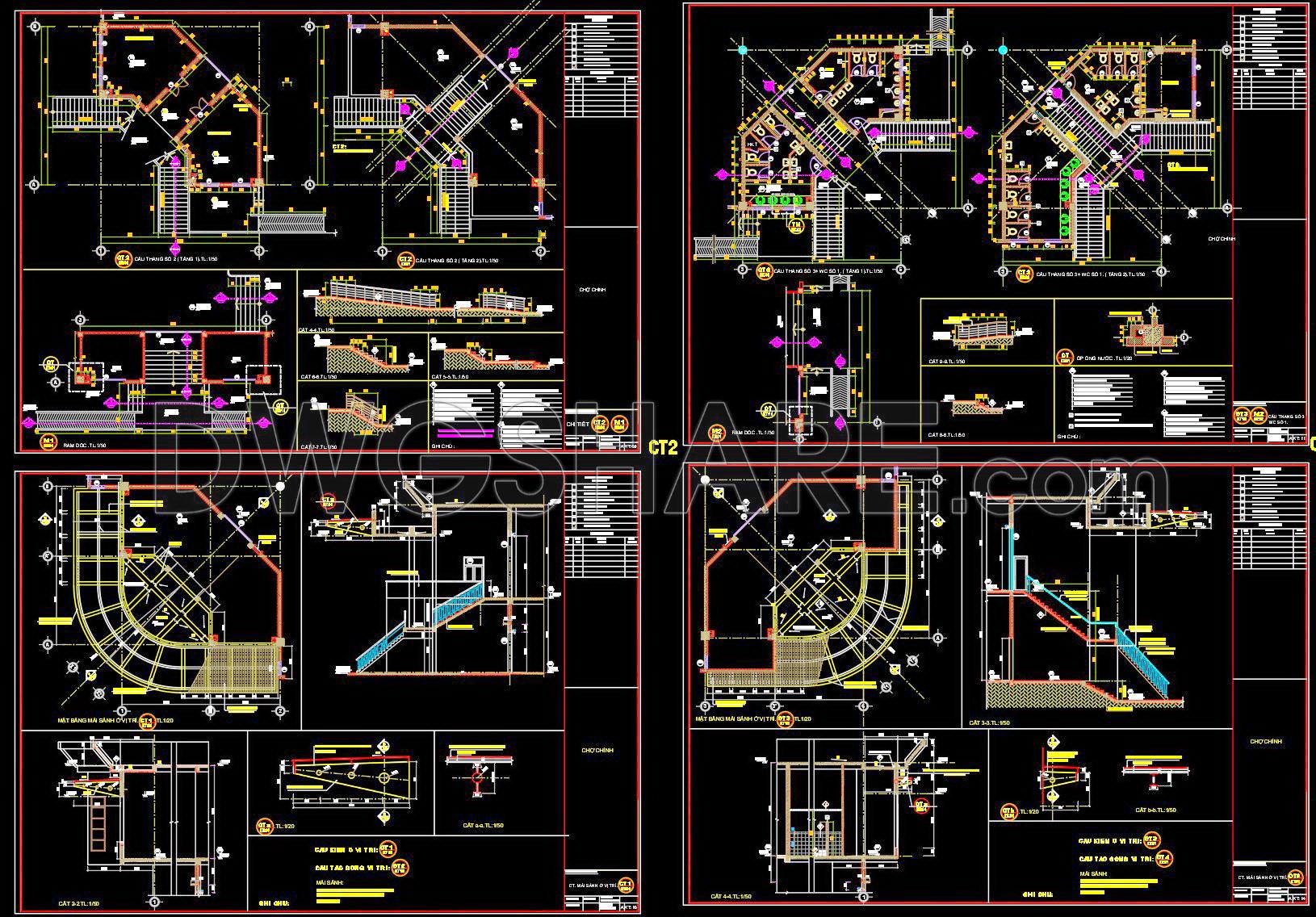 56. Staircase Detail Drawings (2)