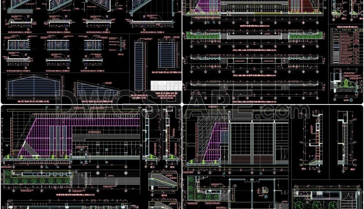 60. Download The Design Drawings Of A Multi-purpose Sports Hall With A Total Area Of 2,500 M2 (6)