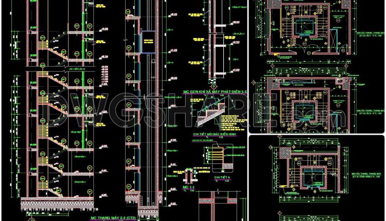 64. Download Autocad Dwg Architectural Drawings Of A 12-story Office Building With 2 Basement Levels (11)