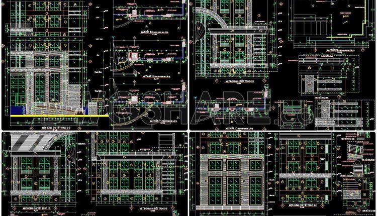 64. Download Autocad Dwg Architectural Drawings Of A 12-story Office Building With 2 Basement Levels (3)