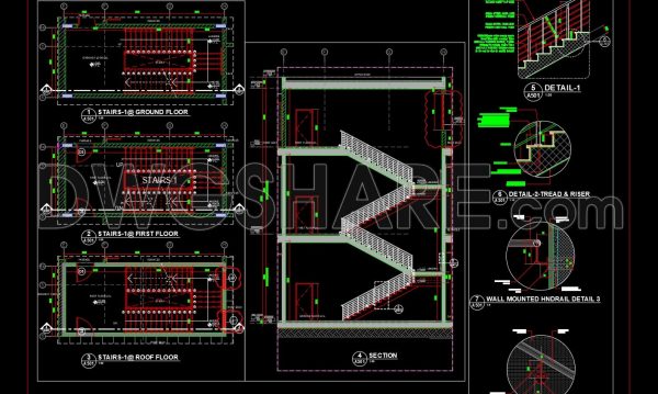 7 months ago
                

                
             655677. CAD DWG Template – Hypermarket Stair Construction Details