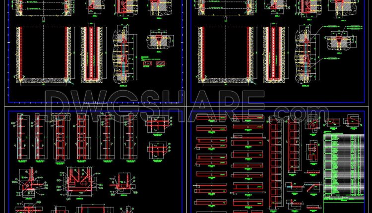 679. Intake Structure Trash Rack Construction Details – CAD DWG (1)