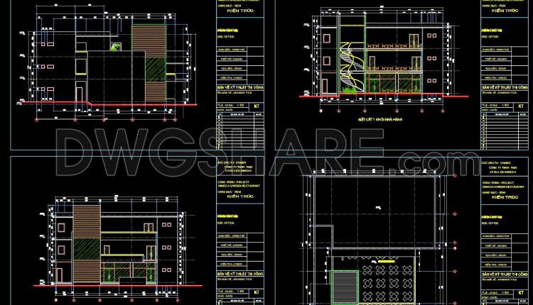 69. Download The Complete Design Drawing Set For The Mimosa Garden Restaurant (2)