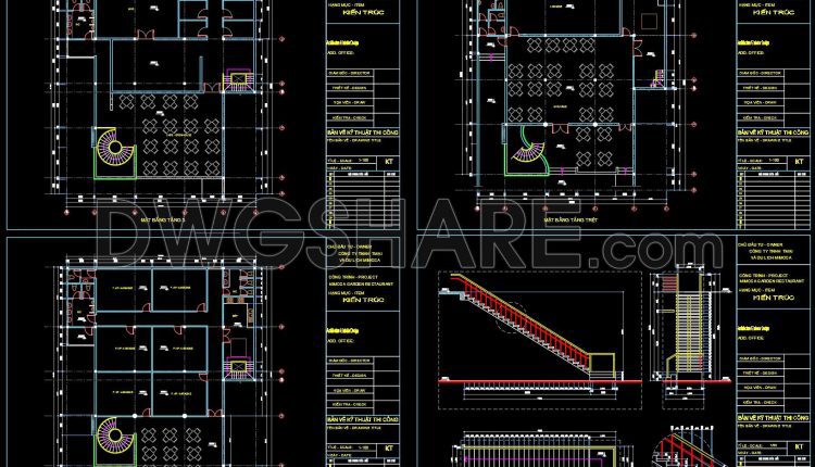 69. Download The Complete Design Drawing Set For The Mimosa Garden Restaurant (4)