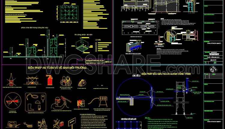 72. Download CAD drawings of construction methods for a 29-storey building (1)