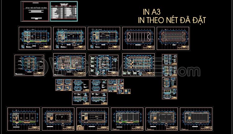 84. Download 3-story Office And Document Storage Building Cad Drawings (7)