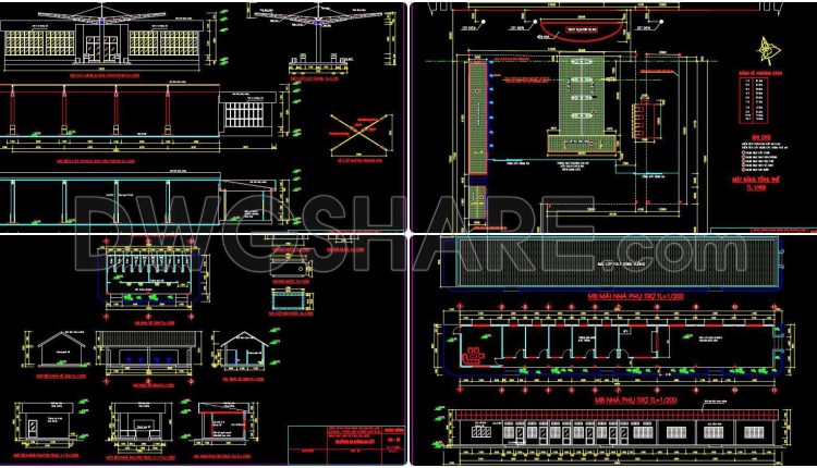05. Download Of Gas Station Design Drawings With A Total Area Of 4,613 M2