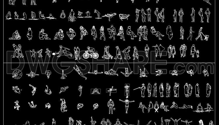 125.-dwg-people-blocks-collection-walking-sitting-exercising