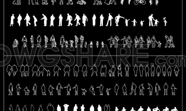 5 months ago
                

                
             482126. Complete 2D Human Figures CAD Blocks – Free DWG Library