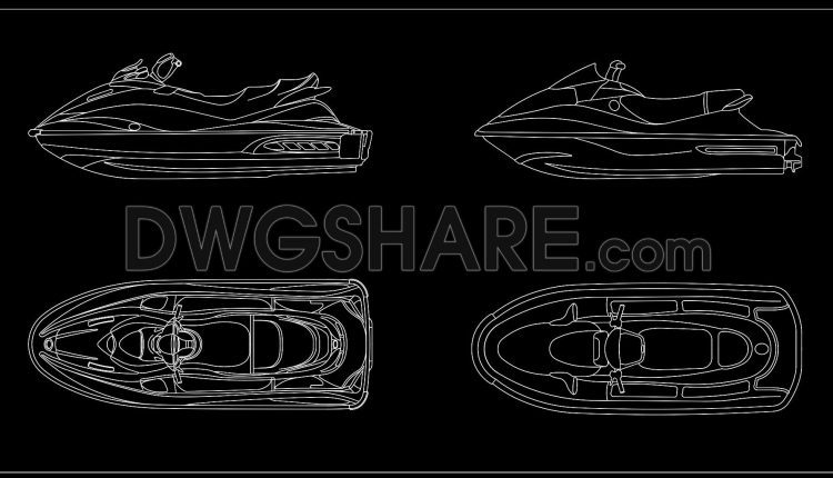 133.-free-water-scooter-cad-drawings-dwg-download