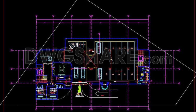 144. Free Download Architectural Drawings of a 4-Star Hotel with Basement – AutoCAD DWG (5)