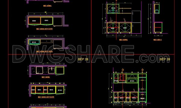 5 months ago
                

                
             256213. Residential Kitchen Cabinet Construction Drawings – Free CAD File
