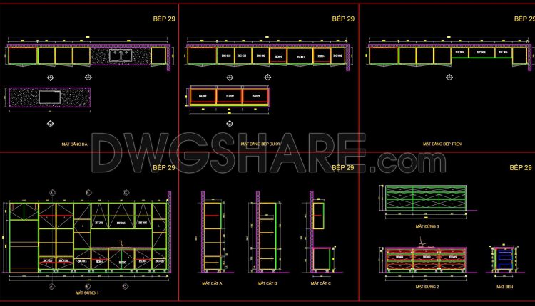 214.-free-dwg-files-of-modern-kitchen-cabinet-technical-details