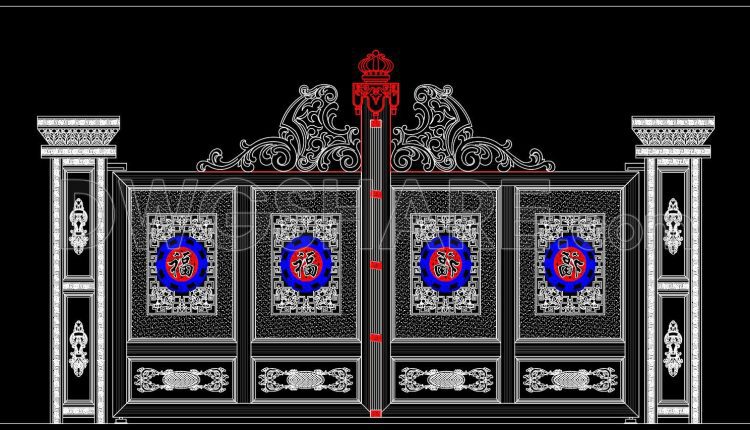 244.-free-download-cad-drawing-of-classic-villa-gate-with-intricate-carved-patterns