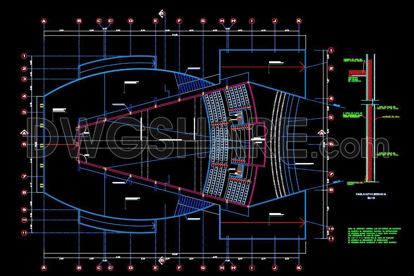 26. Download Design And Construction Drawings For A 700-seat Auditorium (4)